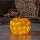 Star Trading Harvy LED-pumpa 20 cm, orange – inom- och utomhusbruk