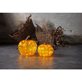 Star Trading Harvy LED-pumpa 20 cm, orange – inom- och utomhusbruk