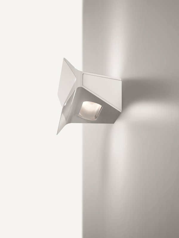 Foscarini Falena 1 Vägg Vit 22Cm