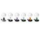 Flos Lampadina Bordslampa Orange (Ara) Inkl Led