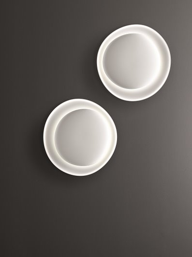 Foscarini Bahia Vägg/Tak Mini Led Dimbar Vit