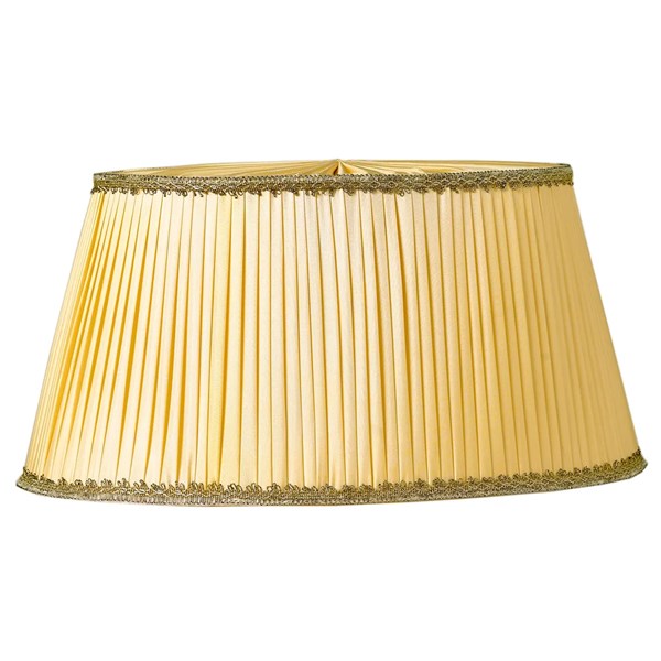 Ah Belysning Sk359 Linnea Lampskärm Oval, Gul Centrumhål
