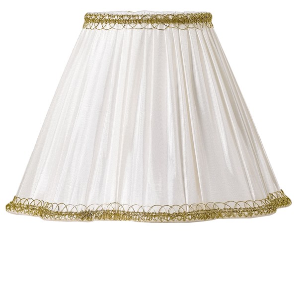 Ah Belysning Sk361 Kurtan Läslampsskärm Liten Plisserad, Beige