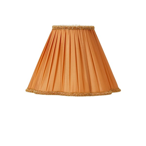 Ah Belysning Sk362 Kurtan Lampskärm Liten Plisserad, Guld