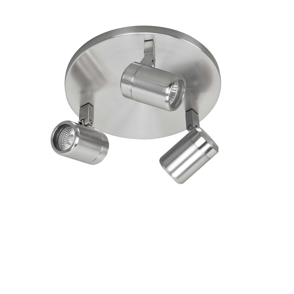 Ah Belysning T764 Fårö Takspotlight 3:A Nickel Ip44 Utgått