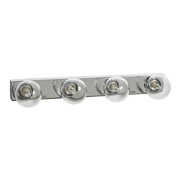 Ah Belysning V912 Sandhamn Vägglampa 4:A Krom-Klar Ip44