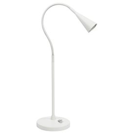 Belid B4391 Ledro bordslampa mattvit med dimmer