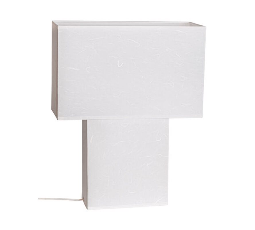 By Rydéns Isquare Bordslampa H50 cm, Vit