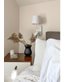Aneta Lighting Metz Vägglampa Vit/Mässing Inkl Skärm Utgått