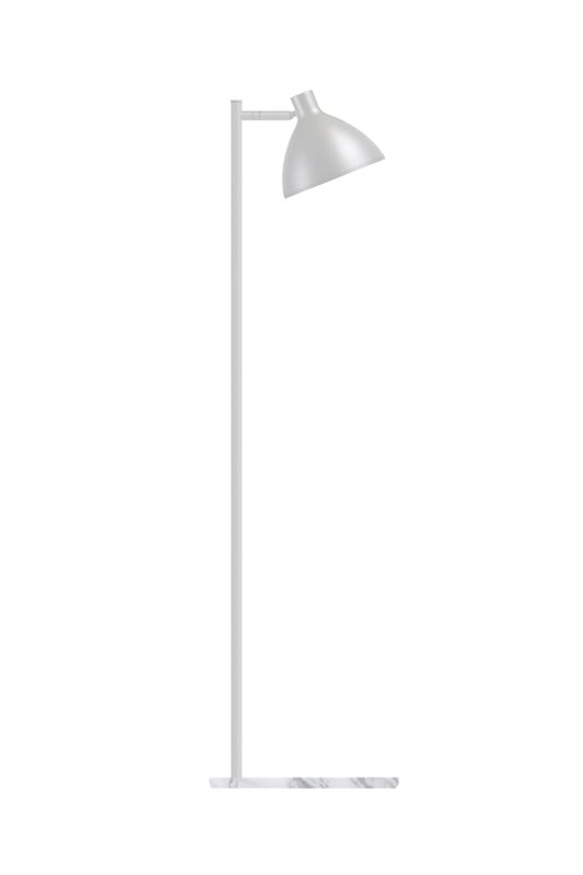 Westal Ark Micro Golvlampa, Vit & marmor