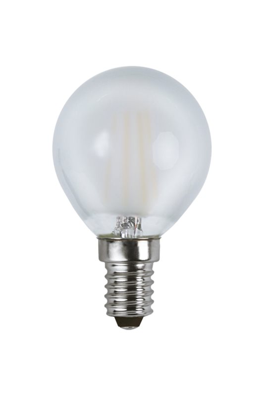 Star Trading Klotlampa Led Matt Filament 4W 2700K E14 Utgått