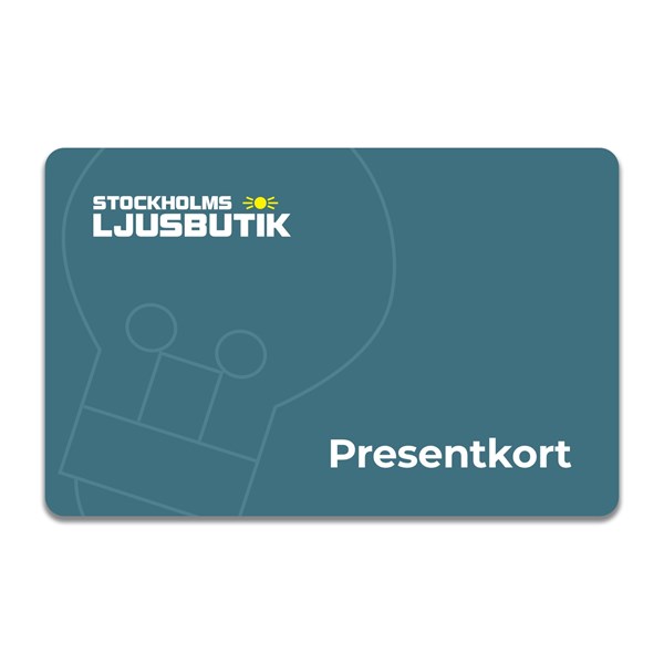 Presentkort Digitalt presentkort – Belysning & inredning