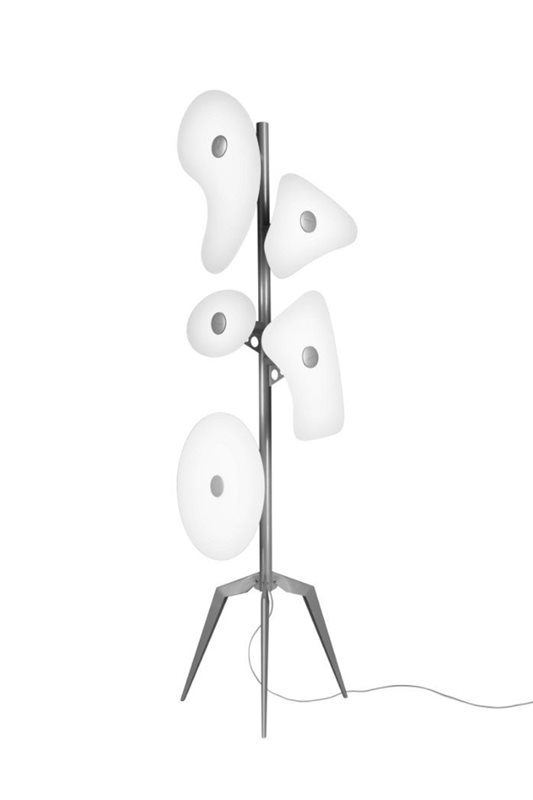 Foscarini Orbital Golvlampa Vit