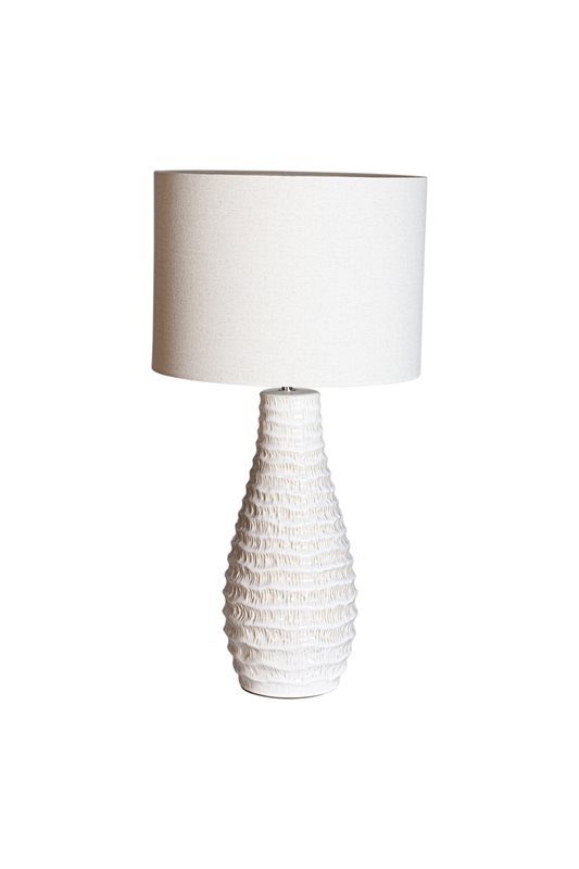 By Rydéns Bartha Bordslampa 74 cm, Creme och beige