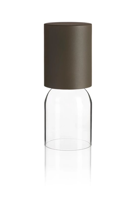 Luceplan Nui Mini Bordslampa Led Grå Uppladdningsbar