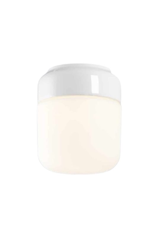 Ifö Electric Ohm 140/170 LED 3000K IP44, Vit och matt opalglas