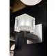 Aneta Lighting Acate vägglampa badrum IP44, Aluminium/Klar