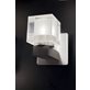 Aneta Lighting Acate vägglampa badrum IP44, Aluminium/Klar