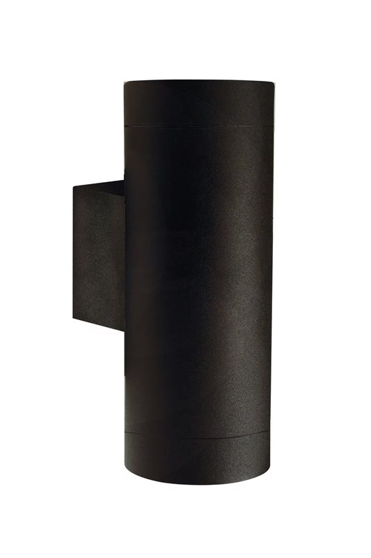 Nordlux Tin Maxi Dubbel vägglampa utomhus IP54, Svart