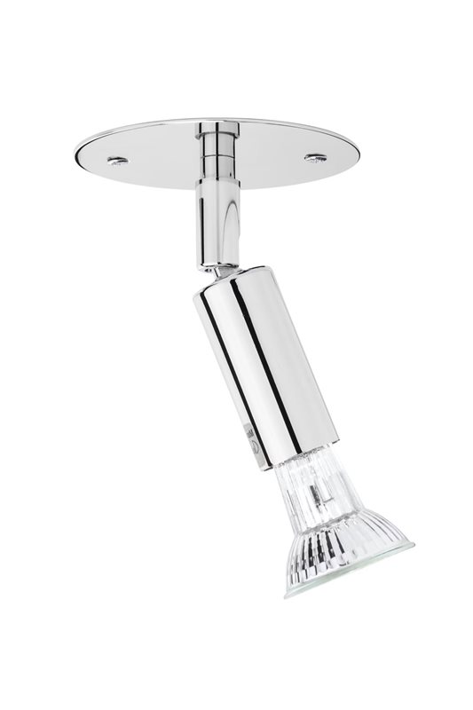 Örsjö Star 1 Tak/Vägg Med Platta Förnicklad Fast Installation