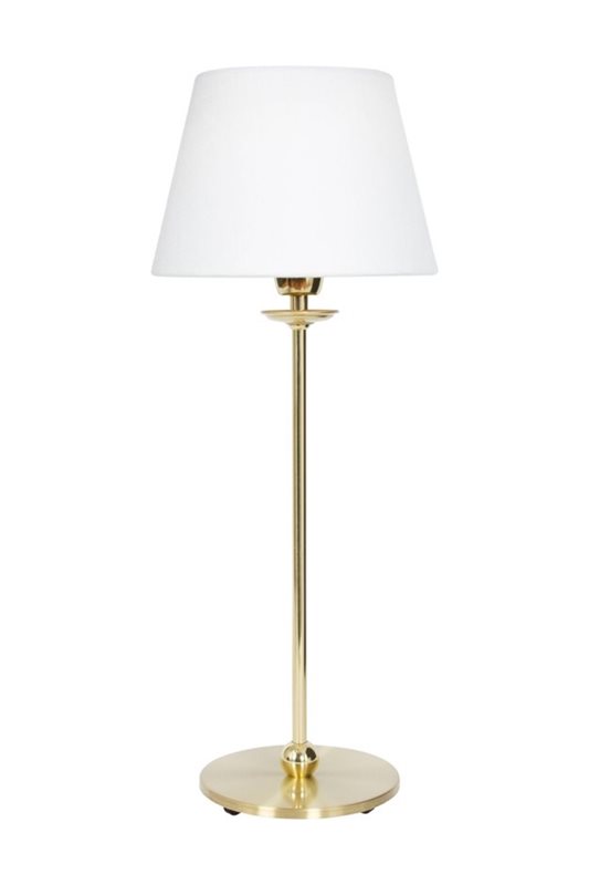 Konsthantverk Uno lampfot 1691 låg, Mässing