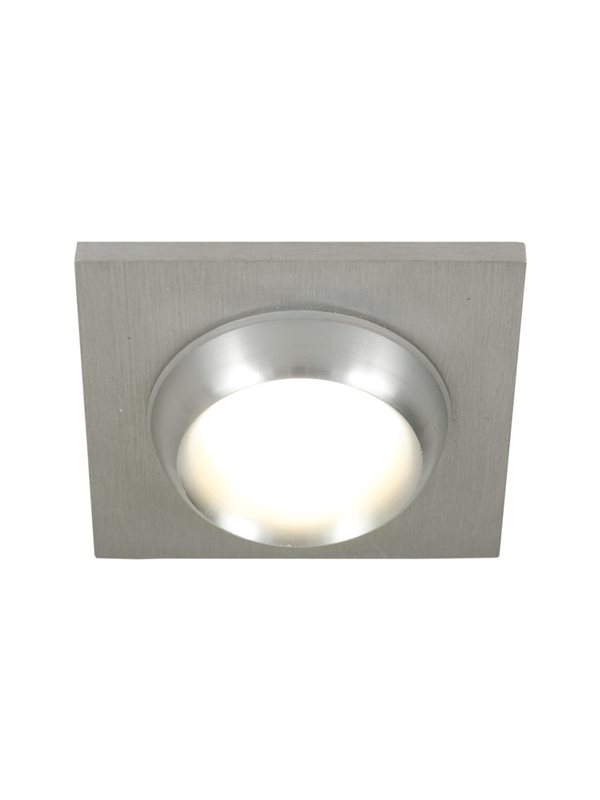 Aneta Lighting Avitus downlight badrum IP44, Aluminium