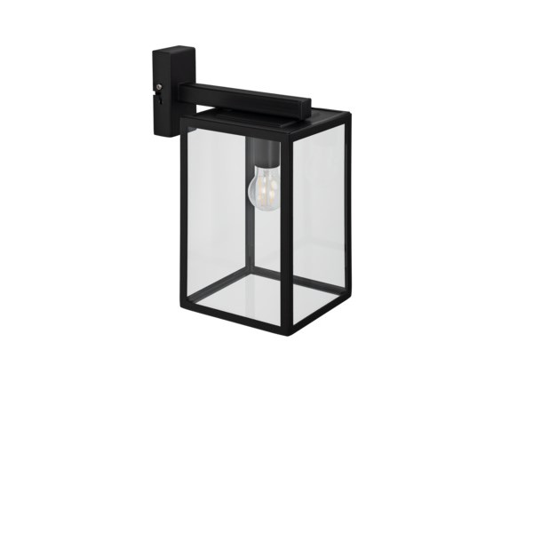 Norlys Lofoten 1949 Vägglampa Ip44, Svart Nedåt