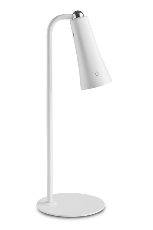 Unison No Cable Bordslampa uppladdningsbar, Vit