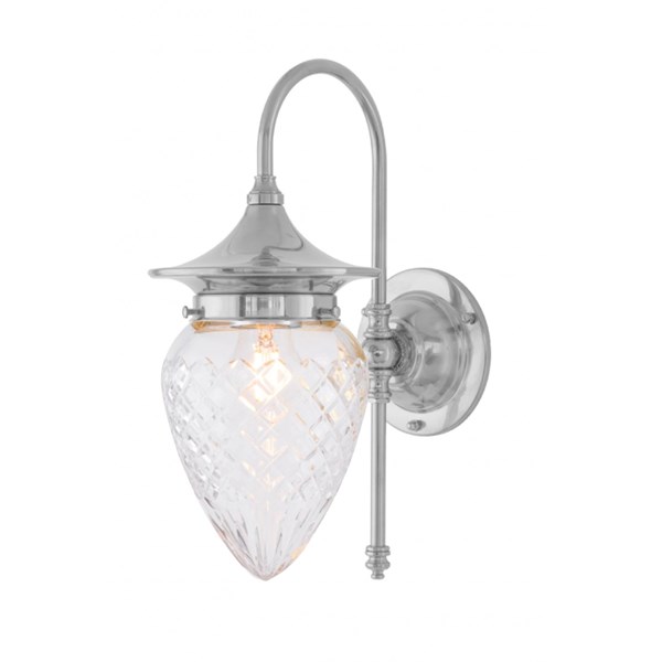 Karlskrona Lampfabrik Fryxell vägglampa badrum IP24