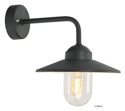 Norlys Vansbro 1920 Vägglampa Svart Ip55