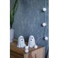 Star Trading Halloween ljusslinga med vita pumpor 135 cm, batteridriven