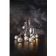 Star Trading Halloween ljusslinga med vita pumpor 135 cm, batteridriven