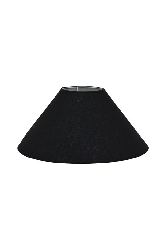 Hallbergs Belysning Carolin lampskärm 20 cm, Svart