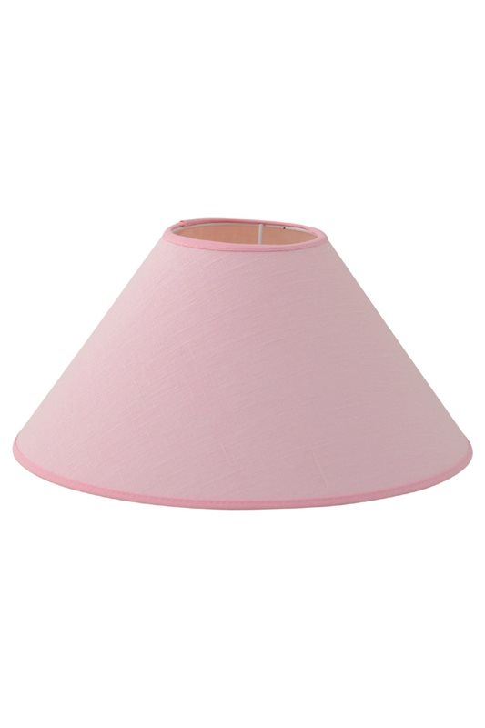 Hallbergs Belysning Carolin lampskärm 40 cm, Ljusrosa