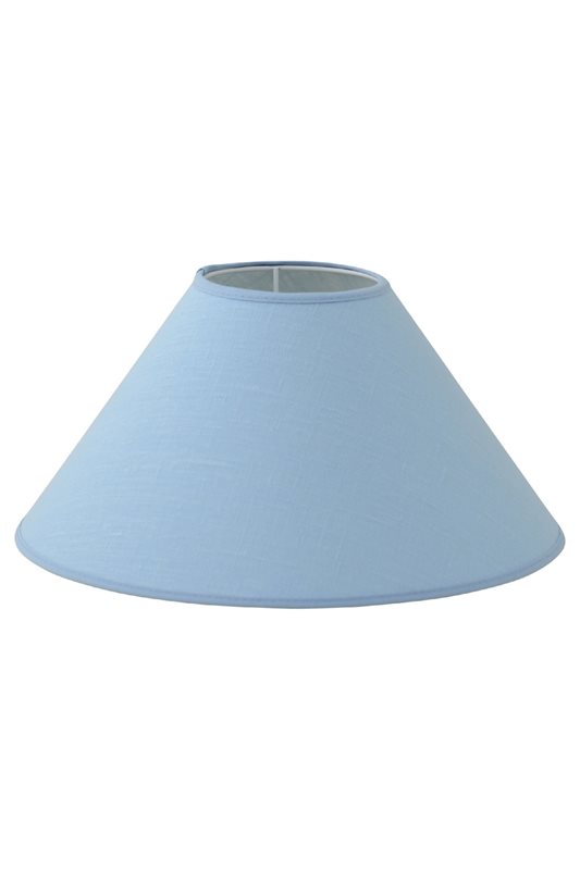 Hallbergs Belysning Carolin lampskärm 40 cm, Ljusblå