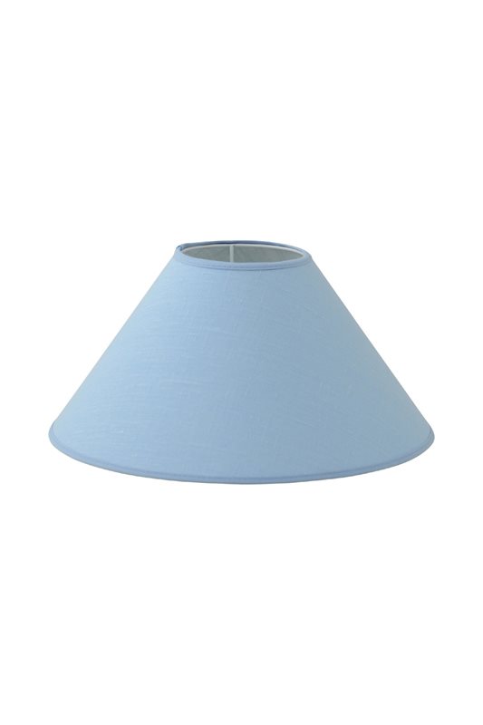 Hallbergs Belysning Carolin lampskärm 20 cm, Ljusblå