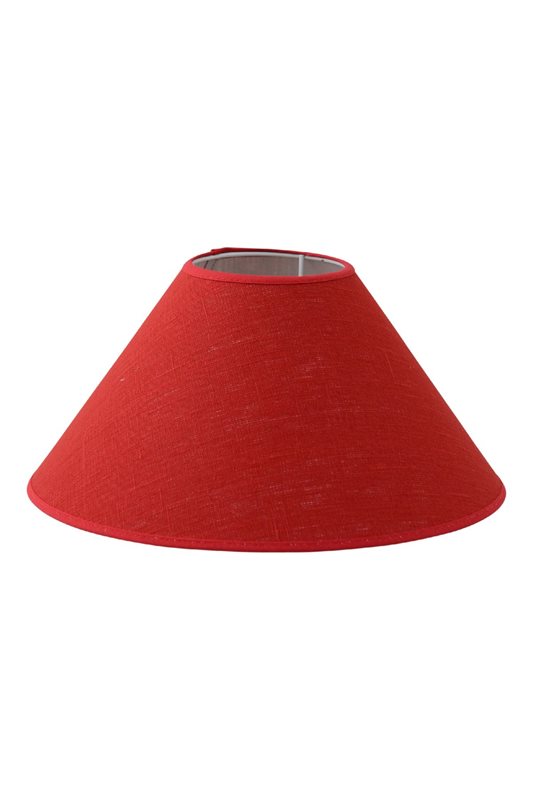 Hallbergs Belysning Carolin lampskärm 32 cm, Röd