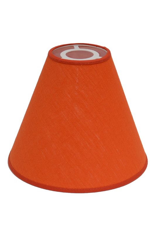 Hallbergs Belysning Carolin Läslampskärm 2276, Orange Toppring E27