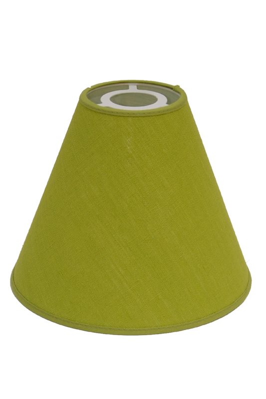Hallbergs Belysning Carolin Läslampskärm 2276, Limegrön Toppring E27