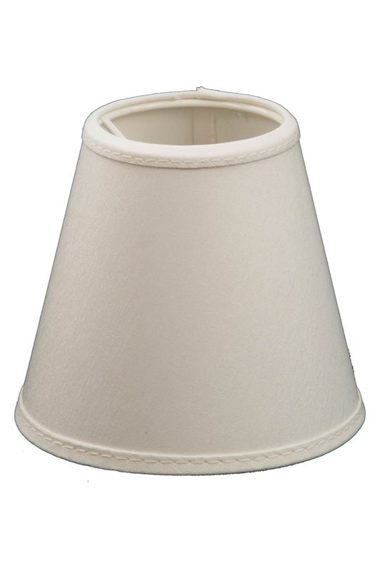 Hallbergs Belysning 3302 Lampettskärm Chintz, Vit