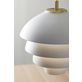 Belid Valencia fönsterlampa 18 cm, Mattvit och mässing