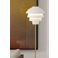 Belid Valencia golvlampa, Mattvit och mässing