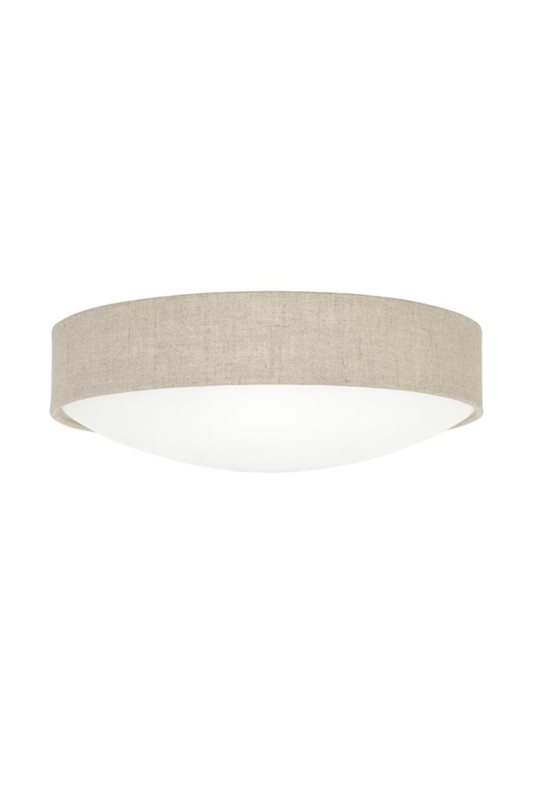 Konsthantverk Kant Plafond 32 cm, Beige Linne