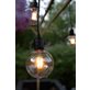 Markslöjd Garden 24 Taklampa Globe, Svart/Klar
