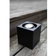 Markslöjd Garden 24 Kubspotlight 3W, Svart