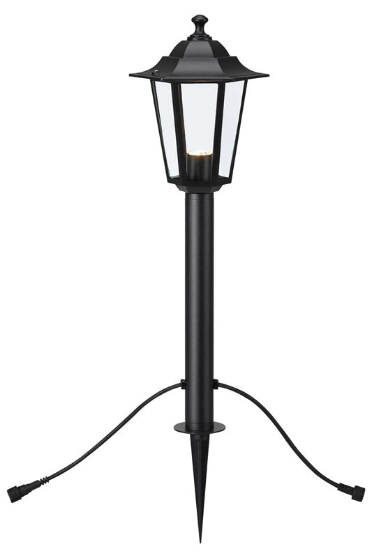 Markslöjd Garden 24 Pollare 56 cm, Svart