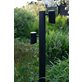 Markslöjd Garden 24 Pollare Dubbel 80 cm, Svart