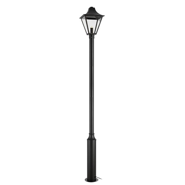 Markslöjd Garden 24 Lyktstolpe 3W 225 cm, Svart