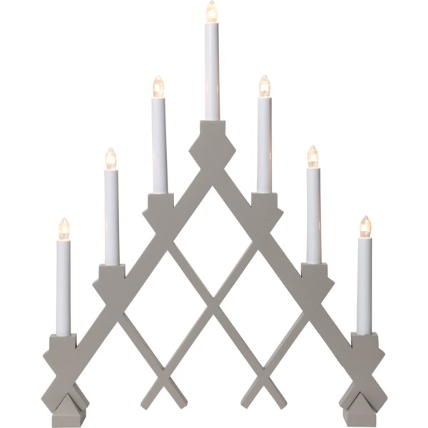 Star Trading Rut Ljusstake 7-armad beige