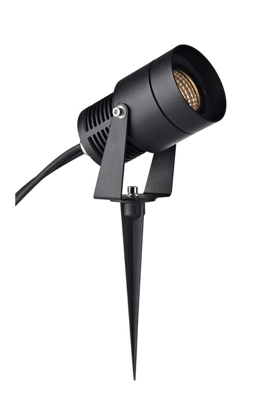 Markslöjd Garden 24 Spotlight 15W, Svart